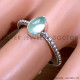 Prehnite 925 Sterling Silver Ring (SJWR-2081) Prehnite 925 Sterling Silver Ring (SJWR-2081)
