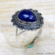 Lapis Lazuli 925 Sterling Silver Ring (SJWR-2103) Lapis Lazuli 925 Sterling Silver Ring (SJWR-2103)