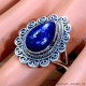 Lapis Lazuli 925 Sterling Silver Ring (SJWR-2103) Lapis Lazuli 925 Sterling Silver Ring (SJWR-2103)