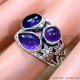 Amethyst 925 Sterling Silver Ring (SJWR-2106) Amethyst 925 Sterling Silver Ring (SJWR-2106)