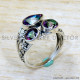 Mystic Topaz 925 Sterling Silver Ring (SJWR-2107) Mystic Topaz 925 Sterling Silver Ring (SJWR-2107)