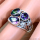 Mystic Topaz 925 Sterling Silver Ring (SJWR-2107) Mystic Topaz 925 Sterling Silver Ring (SJWR-2107)