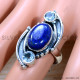 Lapis Lazuli 925 Sterling Silver Ring (SJWR-2111) Lapis Lazuli 925 Sterling Silver Ring (SJWR-2111)