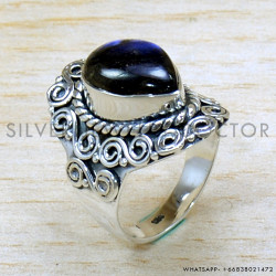 Labradorite 925 Sterling Silver Ring (SJWR-2115) Labradorite 925 Sterling Silver Ring (SJWR-2115)