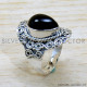 Black Onyx 925 Sterling Silver Ring (SJWR-2119) Black Onyx 925 Sterling Silver Ring (SJWR-2119)