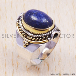 Black Onyx 925 Sterling Silver Ring (SJWR-212)