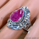 925 Sterling Silver Traditional Look Jewelry Ruby Gemstone Rings SJWR-2121 925 Sterling Silver Traditional Look Jewelry Ruby Gemstone Rings SJWR-2121