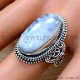 Rainbow Moonstone 925 Sterling Silver Ring (SJWR-2129) Rainbow Moonstone 925 Sterling Silver Ring (SJWR-2129)