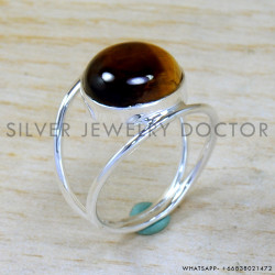 Tiger Eye 925 Sterling Silver Ring (SJWR-2137) Tiger Eye 925 Sterling Silver Ring (SJWR-2137)