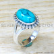 Turquoise 925 Sterling Silver Ring (SJWR-2143)