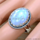 Rainbow Moonstone 925 Sterling Silver Ring (SJWR-2149) Rainbow Moonstone 925 Sterling Silver Ring (SJWR-2149)