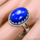 Lapis Lazuli 925 Sterling Silver Ring (SJWR-2152) Lapis Lazuli 925 Sterling Silver Ring (SJWR-2152)