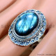Labradorite 925 Sterling Silver Ring (SJWR-2158) Labradorite 925 Sterling Silver Ring (SJWR-2158)