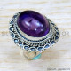 Amethyst 925 Sterling Silver Ring (SJWR-2159) Amethyst 925 Sterling Silver Ring (SJWR-2159)