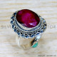 Ruby 925 Sterling Silver Ring (SJWR-2160) Ruby 925 Sterling Silver Ring (SJWR-2160)