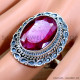 Ruby 925 Sterling Silver Ring (SJWR-2160) Ruby 925 Sterling Silver Ring (SJWR-2160)