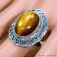 Tiger Eye 925 Sterling Silver Ring (SJWR-2161) Tiger Eye 925 Sterling Silver Ring (SJWR-2161)