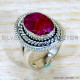Ruby 925 Sterling Silver Ring (SJWR-2167) Ruby 925 Sterling Silver Ring (SJWR-2167)