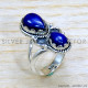 Lapis Lazuli 925 Sterling Silver Ring (SJWR-2172) Lapis Lazuli 925 Sterling Silver Ring (SJWR-2172)