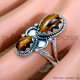 Tiger Eye 925 Sterling Silver Ring (SJWR-2174) Tiger Eye 925 Sterling Silver Ring (SJWR-2174)