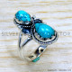 Turquoise 925 Sterling Silver Ring (SJWR-2176) Turquoise 925 Sterling Silver Ring (SJWR-2176)