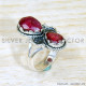 Ruby 925 Sterling Silver Ring (SJWR-2177) Ruby 925 Sterling Silver Ring (SJWR-2177)