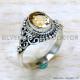 Citrine 925 Sterling Silver Ring (SJWR-2179) Citrine 925 Sterling Silver Ring (SJWR-2179)