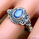 Labradorite 925 Sterling Silver Ring (SJWR-2180) Labradorite 925 Sterling Silver Ring (SJWR-2180)