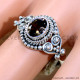 Smoky Quartz 925 Sterling Silver Ring (SJWR-2189) Smoky Quartz 925 Sterling Silver Ring (SJWR-2189)