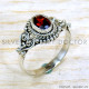Garnet 925 Sterling Silver Ring (SJWR-2190) Garnet 925 Sterling Silver Ring (SJWR-2190)