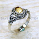 Citrine 925 Sterling Silver Ring (SJWR-2191) Citrine 925 Sterling Silver Ring (SJWR-2191)