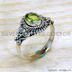 Peridot 925 Sterling Silver Ring (SJWR-2193) Peridot 925 Sterling Silver Ring (SJWR-2193)