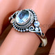Blue Topaz 925 Sterling Silver Ring (SJWR-2198) Blue Topaz 925 Sterling Silver Ring (SJWR-2198)