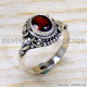 Garnet 925 Sterling Silver Ring (SJWR-2204) Garnet 925 Sterling Silver Ring (SJWR-2204)