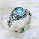 Blue Topaz 925 Sterling Silver Ring (SJWR-2212) Blue Topaz 925 Sterling Silver Ring (SJWR-2212)