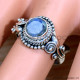 Labradorite 925 Sterling Silver Ring (SJWR-2217) Labradorite 925 Sterling Silver Ring (SJWR-2217)
