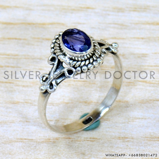 Iolite 925 Sterling Silver Ring (SJWR-2221) Iolite 925 Sterling Silver Ring (SJWR-2221)