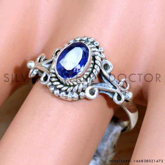 Iolite 925 Sterling Silver Ring (SJWR-2221) Iolite 925 Sterling Silver Ring (SJWR-2221)