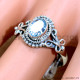 Blue Topaz 925 Sterling Silver Ring (SJWR-2225) Blue Topaz 925 Sterling Silver Ring (SJWR-2225)