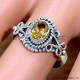 Citrine 925 Sterling Silver Ring (SJWR-2226) Citrine 925 Sterling Silver Ring (SJWR-2226)