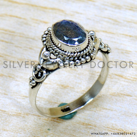 Labradorite 925 Sterling Silver Ring (SJWR-2229) Labradorite 925 Sterling Silver Ring (SJWR-2229)