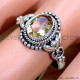 Citrine 925 Sterling Silver Ring (SJWR-2231)
