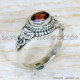 Garnet 925 Sterling Silver Ring (SJWR-2250)
