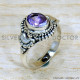 Amethyst 925 Sterling Silver Ring (SJWR-2255) Amethyst 925 Sterling Silver Ring (SJWR-2255)