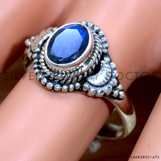 Labradorite 925 Sterling Silver Ring (SJWR-2259) Labradorite 925 Sterling Silver Ring (SJWR-2259)