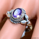 Amethyst 925 Sterling Silver Ring (SJWR-2261) Amethyst 925 Sterling Silver Ring (SJWR-2261)