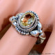 Citrine 925 Sterling Silver Ring (SJWR-2266) Citrine 925 Sterling Silver Ring (SJWR-2266)
