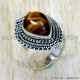 Tiger Eye 925 Sterling Silver Ring (SJWR-2366) Tiger Eye 925 Sterling Silver Ring (SJWR-2366)