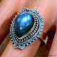 Labradorite 925 Sterling Silver Ring (SJWR-2373) Labradorite 925 Sterling Silver Ring (SJWR-2373)