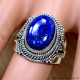 Lapis Lazuli 925 Sterling Silver Ring (SJWR-2378) Lapis Lazuli 925 Sterling Silver Ring (SJWR-2378)